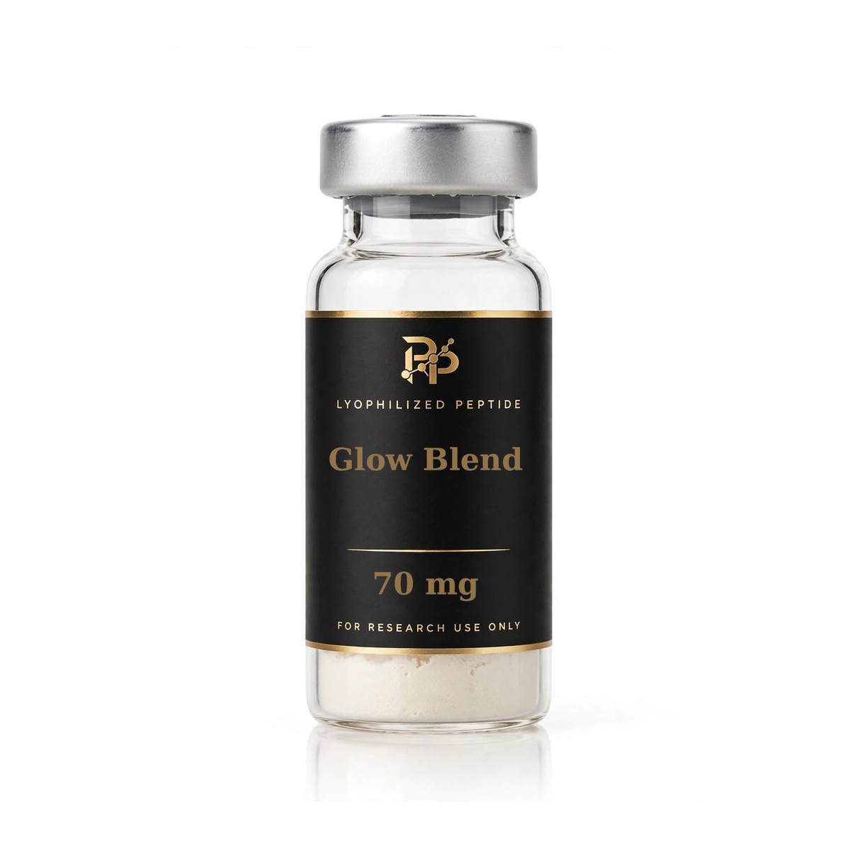 Glow Blend label